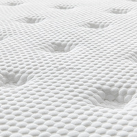 Matelas hybride à ressorts ensachés 5 zones, 12 pouces, avec mousse à mémoire de forme en gel
