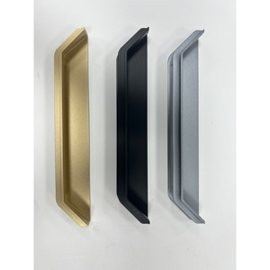 Poignée de meuble minimaliste en alliage d'aluminium personnalisable pour tiroir, commode, armoire, installation facile - Product Image 1