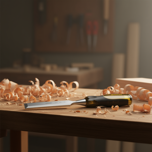 Cincel para madera Stanley de 22 mm para trabajos de carpintería de precisión - Product Image 3