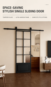 <span class=keywords><strong>Porte</strong></span> <span class=keywords><strong>coulissante</strong></span> intérieure moderne minimaliste en verre imperméable avec cadre en aluminium <span class=keywords><strong>pour</strong></span> maison, bureau, chambre, <span class=keywords><strong>salle</strong></span> <span class=keywords><strong>de</strong></span> <span class=keywords><strong>bain</strong></span>, villa - Product Image 5