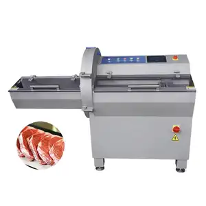 PLC automatic Paper Thin Meat Slicer/pork steak Meat Cutting Machine