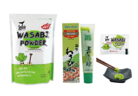 Poudre et pâte de wasabi de style japonais Offre Spéciale 2.5g et 1kg pour le service alimentaire et la vente au détail