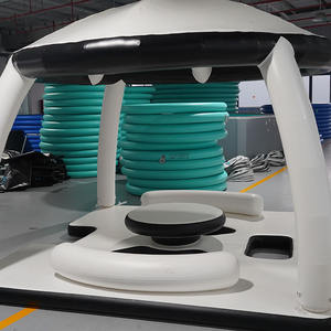 Piattaforma Galleggiante Gonfiabile Personalizzata, Isola Galleggiante Gonfiabile, Aqua Banas Gonfiabile con Tenda - Product Image 6