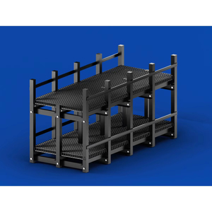 Soporte de Batería de FRP de Alta Resistencia, Estante de Batería de Fibra de Vidrio GFRP, Resistente a Ácidos y a la Corrosión para Sistemas de Energía Industrial - Product Image 6