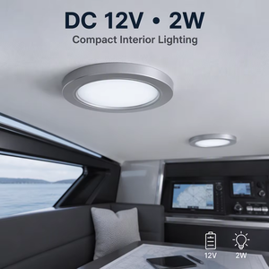 Luz Interior para Autocaravanas, 12V, Luz para Gabinetes de Cocina, Luz LED de Superficie, Focos LED para Techo de Autocaravanas - Product Image 5
