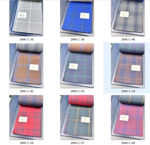 Divers motifs disponibles 2MK 9MK 11MK 280GM 50% <span class=keywords><strong>laine</strong></span> <span class=keywords><strong>m</strong></span>érinos 50% polyester Tissu en <span class=keywords><strong>laine</strong></span> peignée teint en fil à carreaux - Product Image 5