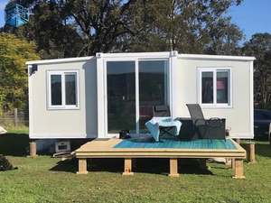 Steel Frame Expandable Container Prefab <b>House</b> 20/40ft Modular Tiny Living <b>House</b> - Product Image 2