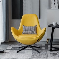 Fauteuil de salon moderne en cuir, avec dossier haut et assise rembourrée confortable, idéal pour le bureau, la maison ou la réception – Direct Usine