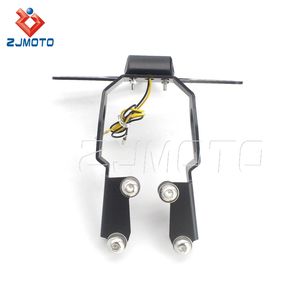 Pour Kawasaki <span class=keywords><strong>Ninja</strong></span> <span class=keywords><strong>400</strong></span> Z400 moto queue bien rangé support de plaque d'immatriculation lumières d'éliminateur d'amortisseur de Kit de support <span class=keywords><strong>2017</strong></span> 2018 2019 - Product Image 2