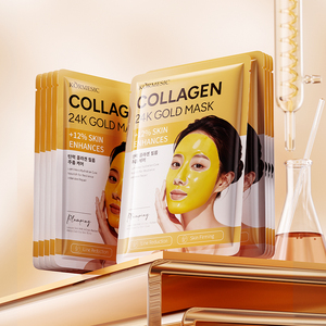Mascarilla Facial de Colágeno Coreano KORMESIC de Marca Privada, 35 ml, Ácido Hialurónico, Perla, Oro 24K, PDRN, Mascarilla Facial Iluminadora - Product Image 2