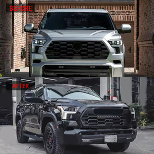 Parrilla Trd Pro Modificada para Toyota Sequoia 2023-2025 Sin Letras, Material ABS, Pieza de Mejora - Product Image 2