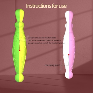 Vibrador de doble cabeza Jade Finger Rabbit, juguete sexual para adultos, masajeador vaginal, juguete sexual para orgasmos y masturbación, para usar en la cama. - Product Image 2