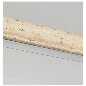 Lampade a Sospensione in Travertino <span class=keywords><strong>Giallo</strong></span> Stile Wabi-sabi Japandi Moderno per Isola Cucina, <span class=keywords><strong>Lampadario</strong></span> Lineare in Pietra per Sala da Pranzo - Product Image 5