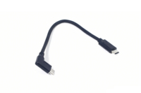 Câble USB 3.1 Type-C vers Type-C coudé de 30 cm avec conducteur en cuivre pur, charge rapide et transfert de données haute vitesse – Prix usine