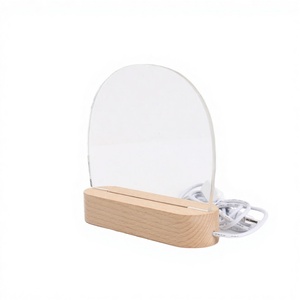 Wholesale Diy Acrylic 3D <b>Lamp</b> Modern Living Room Warm White Touch Control Middle Size LED Light Base - Product Image 2