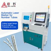 Marqueur laser automatique pour tubes numérotés, plage de découpe 8 mm - 300 mm, adapté aux lignes de production d'étiquettes pour tubes thermorétractables