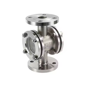 Chỉ số lưu lượng chất lỏng nước dầu mặt bích thép không gỉ hoặc chỉ số dòng chảy loại chủ đề - Product Image 1