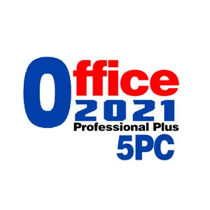 100% computación en línea Soft License Key digitaloffice 2021 Pro Plus 5PC Retail online bind MS of fice 2021 key 5PC