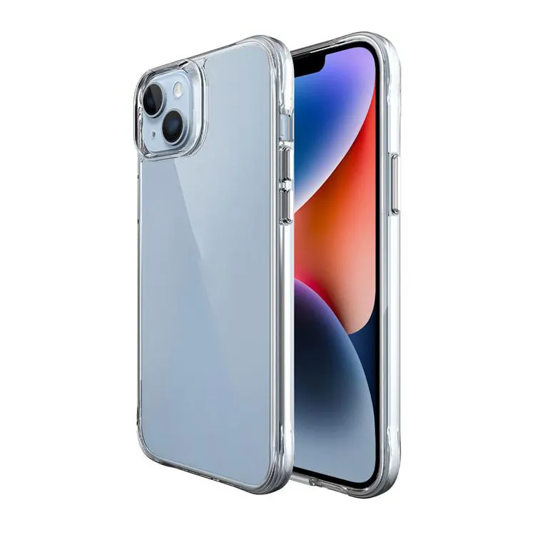 For iphone 14 plus ultra thin clear shockproof case for iphone 14 case hard PC clear 1.5mm with bumpers