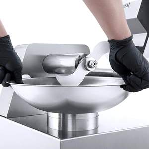 Machine à découper la viande multifonctionnelle commerciale, bol de 5,5 L et hachoir Buffalo, production de 176 lb/h, mélangeur professionnel 370 W - Product Image 6