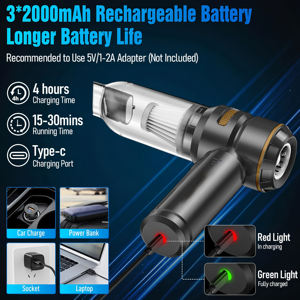 <span class=keywords><strong>เครื่อง</strong></span><span class=keywords><strong>ดูด</strong></span><span class=keywords><strong>ฝุ่น</strong></span><span class=keywords><strong>ไร้</strong></span><span class=keywords><strong>สาย</strong></span> 3 in 1 แบบพกพา ความเร็ว 3 ระดับ แรงดูด 18000Pa ใช้พลังงานแบตเตอรี่ กำลังแรง <span class=keywords><strong>ไร้</strong></span><span class=keywords><strong>สาย</strong></span> ขนาดเล็ก สำหรับรถยนต์ - Product Image 5