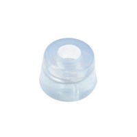 Patins transparents antidérapants Yisheng Hardware pour rehausser tables et chaises, patins carrés en plastique souple, protections pour pieds de meubles