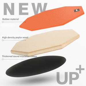 Ensemble de tampons de batterie d'entraînement, support de bâton de tambour muet en Gel de silice, silencieux, Jazz, pour enfant débutant - Product Image 6