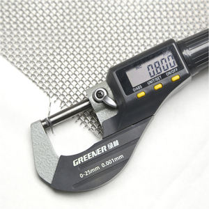 Maille de fil métallique tissée de haute qualité 304 8 mailles 0,8 mm pour filtre, avec services de soudage, pliage et découpe - Product Image 6