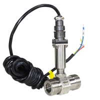 Système de refroidissement liquide, débitmètre à turbine, capteur de débit double extrémité pour centre de données
