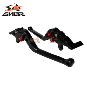 Palancas de embrague de freno cortas de aleación de aluminio Universal SNOR, palanca de freno de motocicleta Cnc para accesorios de Scooter Vespa - Product Image 4