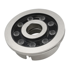 Buse de fontaine à <span class=keywords><strong>jet</strong></span> sous-marine IP68 en acier inoxydable 316L 9*3W 27W avec lumières LED Température de couleur 2700-6500K Garantie 3 ans AC/DC24V - Product Image 4