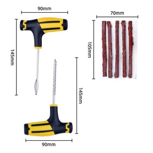 Tire Repair Kit 10-Pack For Tubeless Tires Quick Fix Tools Car Bike Use - Product Image 3