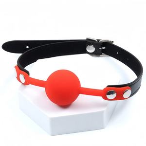 YPM Gag Ball avec menottes Bdsm balle bouche Gag avec contraintes Sm Kit adulte sexe Bondage pour Couples - Product Image 6