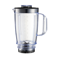 Vente en gros de pots de mixeur de rechange en plastique de 1,6 L, pièces détachées sans BPA pour mixeur électrique