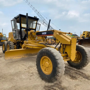 Envío rápido, niveladora de ruedas usada Caterpillar 140H 140G 140K, máquina de movimiento de tierras para minería de construcción a la venta - Product Image 5