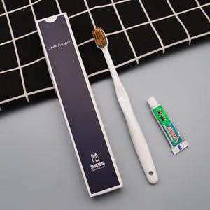 Articles jetables d'hospitalité ensemble de kit d'agrément de toilette de chambre d'amis savon biodégradable en gros papier kraft équipements d'hôtel - Product Image 2