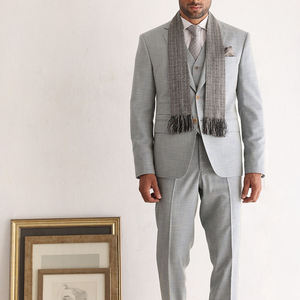 Traje de Pantalón para Hombre, Fabricación Profesional, Ligero, Transpirable, 100% Algodón, para Boda, Conjunto de Pantalón y Chaqueta para Hombre Más Vendido - Product Image 5