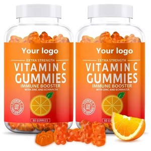 Gomitas Masticables de Vitamina C para Reforzar el Sistema Inmunológico, Suplemento Orgánico de Vitamina C para Apoyo a la Salud - Product Image 1