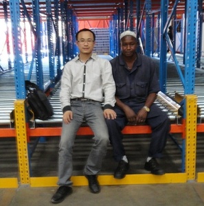 2025 nóng bán trọng lực Pallet Kệ công nghiệp Kệ dòng chảy Con lăn không gỉ kệ - Product Image 2