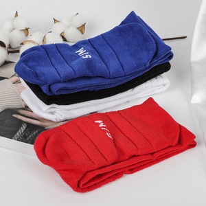 <span class=keywords><strong>Chaussettes</strong></span> de sport pour hommes à compression et à hauteur de genou, antidérapantes, avec logo personnalisé, très vendues - Product Image 3