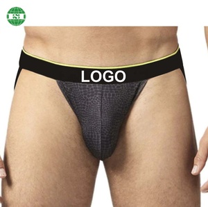 Logo su misura da uomo perizoma con stampa grafica Sexy sospensiva per uomo OEM con il tuo nome sulla cintura - Product Image 2