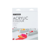 Ensemble de peinture acrylique ART RANGERS 24 couleurs 12 ml pour verre, toile, papier
