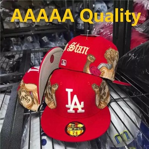 <span class=keywords><strong>Gorra</strong></span> de Béisbol Ajustada de Calidad 5A, Estilo Jon Stan, con Bordado de Músculos, para Coleccionistas de Streetwear - Product Image 1