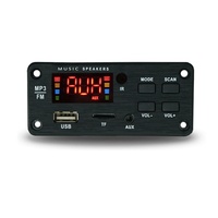 2x25W Ses Güç Amplifikatörü Modül Kartı MP3 Çalar Dekoder Kartı DC7V 16V