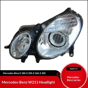 Lente LED ad Alta Luminosità per <span class=keywords><strong>Mercedes</strong></span> <span class=keywords><strong>Benz</strong></span> <span class=keywords><strong>W211</strong></span> E180 E200 E260 E300 Migliora la Visibilità Notturna Faro Anteriore con Lente LED - Product Image 2