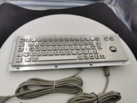 Le niveau IP65 65 verrouille le clavier monté mécanique en métal imperméable avec la boule de commande ou le touchpad ou le contre-jour pour la sélection