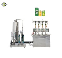 Machine de mélange sous vide CO2 pour sirop liquide gazeux, machine de remplissage de boissons gazeuses, bière et boissons, machine de mise en conserve