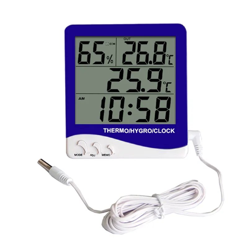 S-WS06A ménage capteur de température extérieure horloge électronique extérieur thermomètre météo