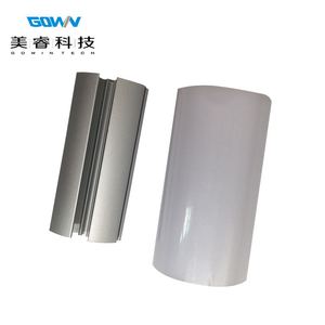 <strong>Round</strong> Shaped <strong>LED</strong> Profile Aluminum Alloy <strong>LED</strong> Channel with Anodized Surface Featuring <strong>LED</strong> Strip <strong>Diffuser</strong> Cover for Strip Light - Product Image 2