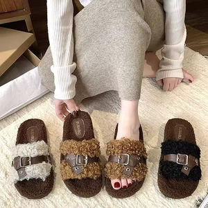 Half-slipper One-Foot Women's Outerwear 2025 New Thick-Soled Breathable Anti-Slippery Headband Spring Autumn Lazy <b>Shoes</b> - Product Image 1